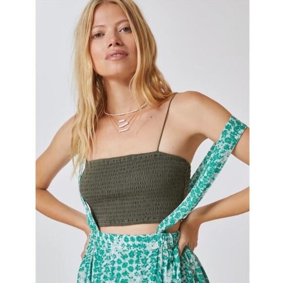 Green Patterned Women's Skirt - Picture 3 of 7